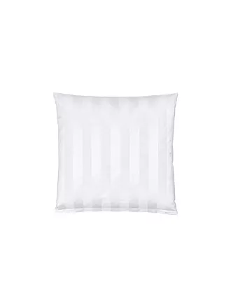 CHRISTIAN FISCHBACHER | Satin Kissenbezug 70x90cm Broadway Weiss | 